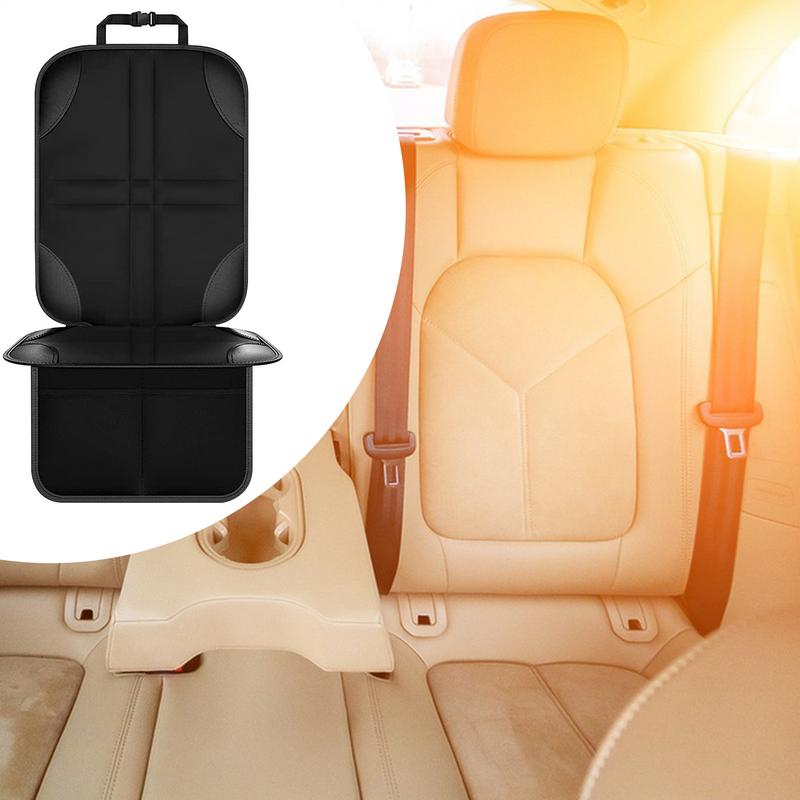 Child Car Seat Protector Portable Seat Protector Under Baby Car Seats Non-Slip Automotive Interior Accessories Protective