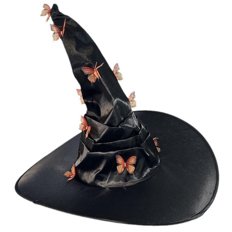 Witch Cosplay Costume Including Witch Cloak Witch Hat Eyemask and Gloves, for Girl Cosplay Party Carnivals Masquerade