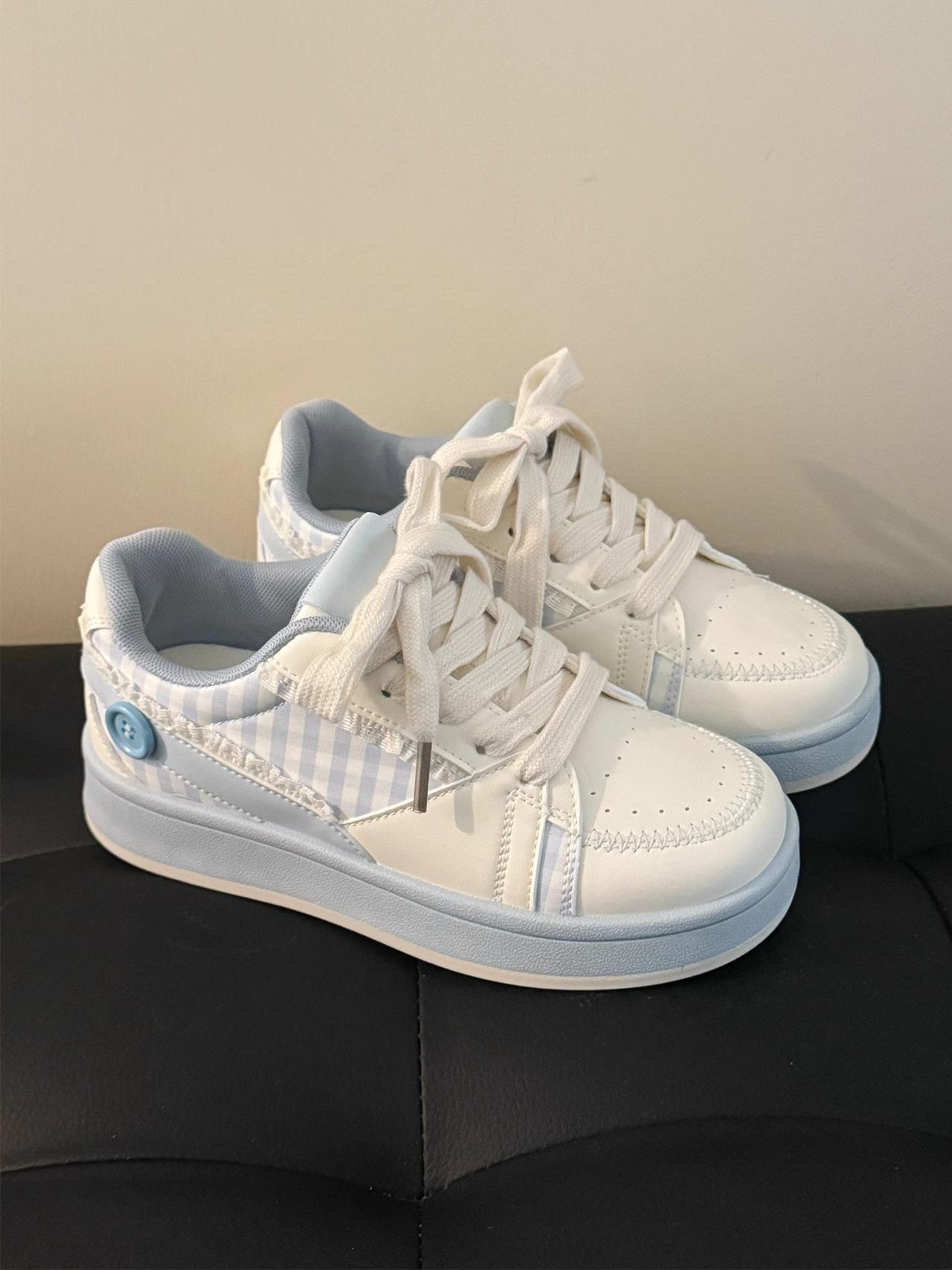 

Spring and Autumn new casual sports shoes versatile thick sole heightening soft sole fashion children little girl 28 yards/17.2cm синий