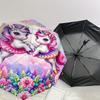 1PC Unicorn Umbrella-8-Rib Reinforced, Automatic Open, Lightweight & Durable, Fashion Accessory for Outdoor, H0394