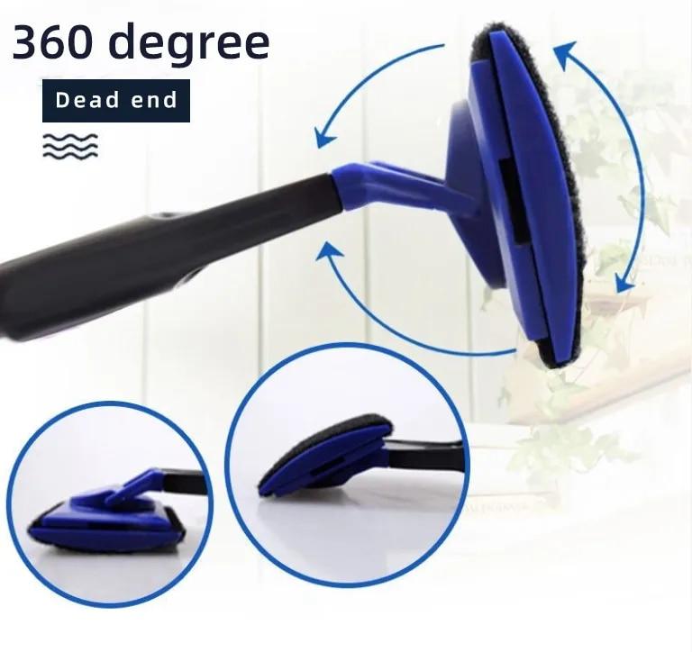 EW Fish Tank Glass Cleaning Brush Aquarium Tool Fishing Aquatic Grass Clip Algae Scraping Knife Long Handle Five-in-One Cleaning