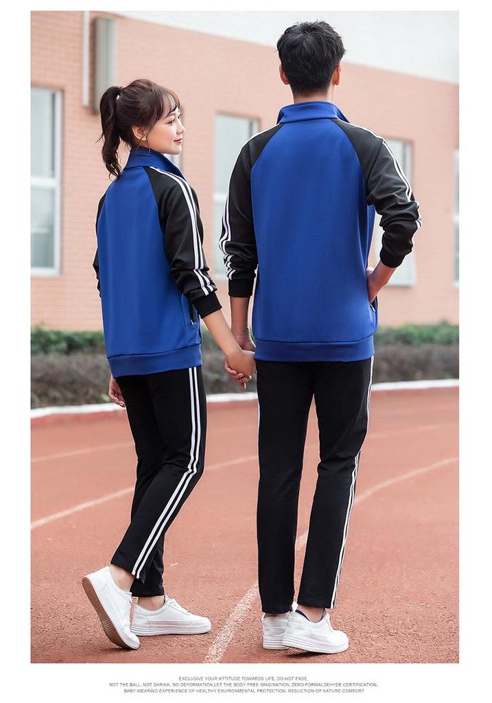 2020 New Style Spring/Autumn Sportswear: Unisex Running & Casual School Uniform, Couple & Group Suit