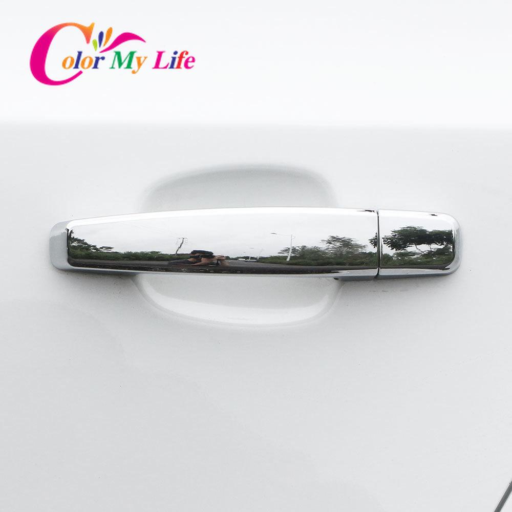 ABS cromat capac mâner ușii autocolant de protecție pentru uși pentru Chevrolet Trax Cruze 2011 - 2015 Accesorii
