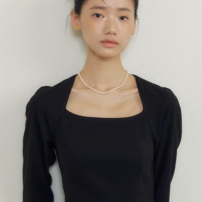 Lucirzu 4mm Classic Freshwater Pearl Necklace