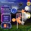Solar & Wind Powered Outdoor Bird Repeller: Reflective, Rotating Device for Farm and Orchard Protection