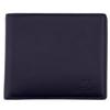 Paul Smith Bifold Wallet with Coin Cowhide Includes Care Set 843774 P043 Purse, Leather, Men's Gift, Cloth, (No Personalization, Navy)