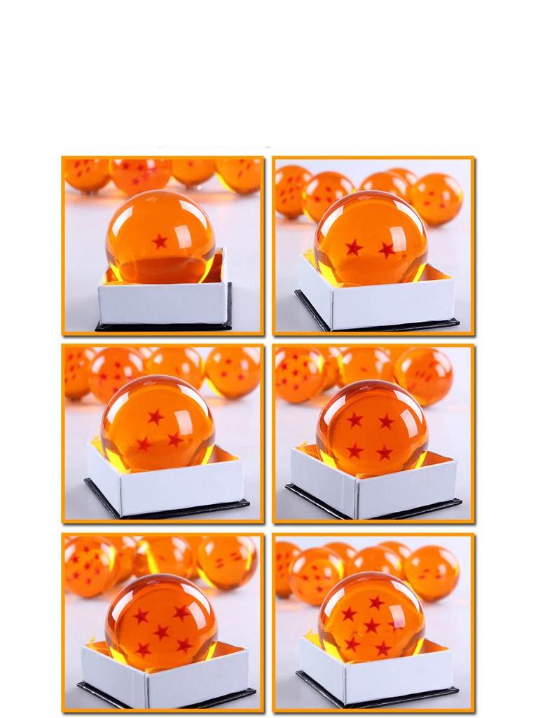 Sun Wukong Dragon Ball Kristallkugel-Set – handgefertigtes Anime-Modell, großer Summon Dragon Ball