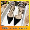 Niche design sense high sense comfortable sandals 2025 Internet celebrity new with skirt versatile temperament lady single shoes women