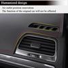 Rifoda Armaturenbrettabdeckung Matte Passend für Jeep Grand Cherokee 2011-2021 Leder Material Rutschfester Armaturenbrettschutz Sonnenschutz Blendfreies Abdeckpolster Rote Nähte