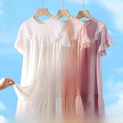 Girls' and Ladies' Nightgowns, Baby Pajamas, Short-Sleeve Mother-Daughter Sets, Parent-Child Homewear.