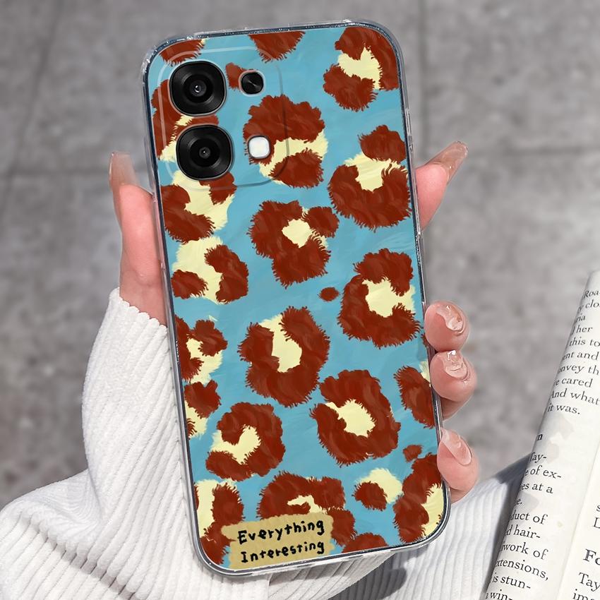 For Oppo A6 Pro A6x A5x K13 Realme 15X C85 V70 V70s CT 7 7T 8 Phone Cases Beautiful Sakura Butterflies Patterns Casing Soft Silicone TPU Clear Housing