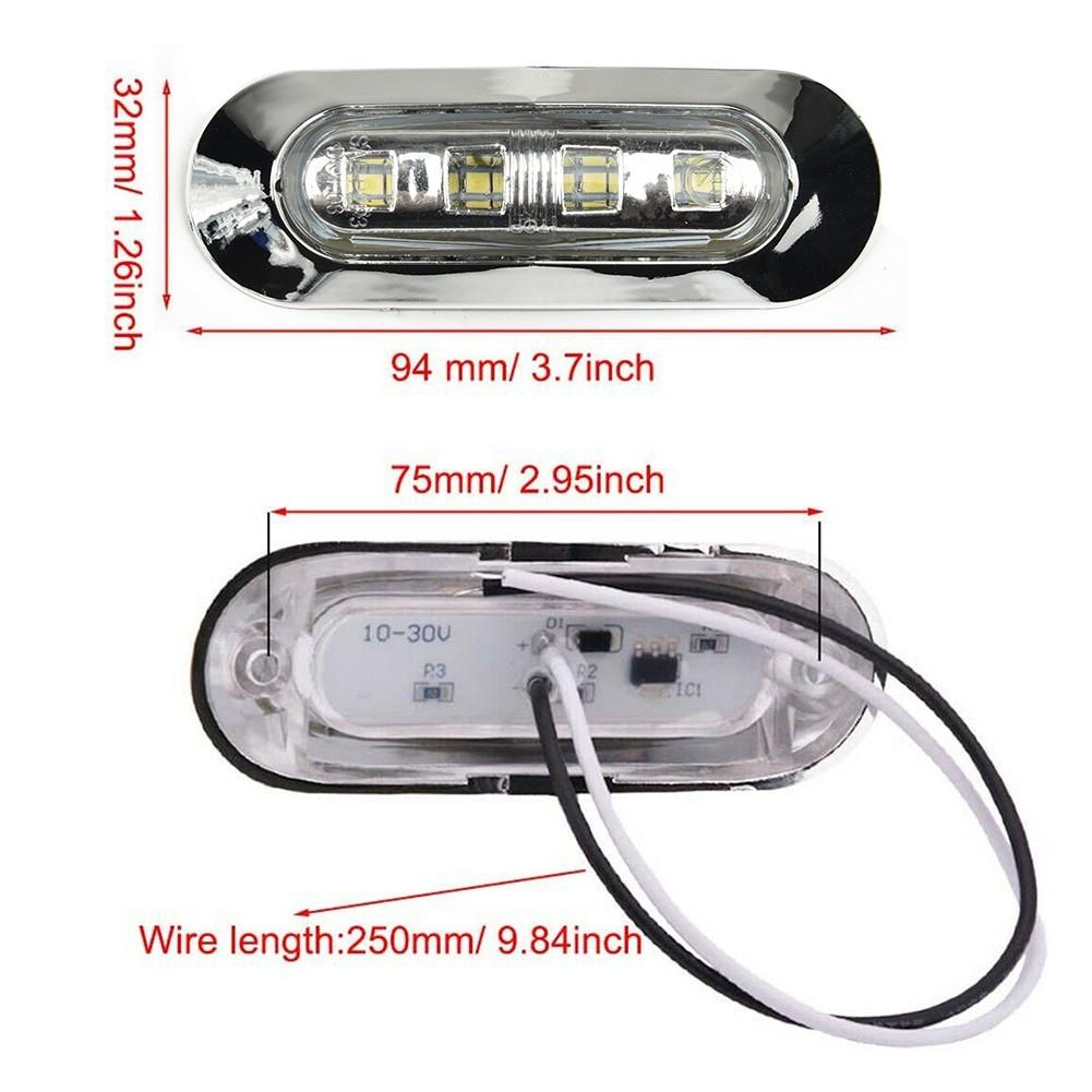 LED Lights Marine 12V-24V 4x Accessories Cabin Deck