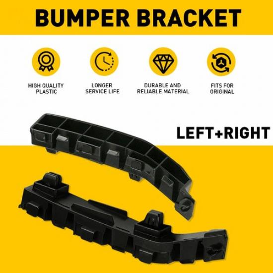 1 Front Bracket Bumper Pair Beam Fit Support Mount Honda Accord 2008-2012 Sedan