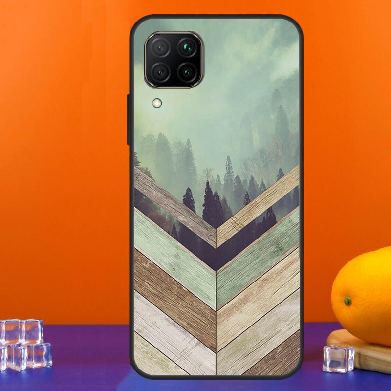Forest Geometry Wood Nature For Huawei Nova 9 10 SE 5T 12i 12s 11i Y91 Y90 Y60 Y70 Y72 Y61 P60 Pro P20 P40 P30 Lite Case