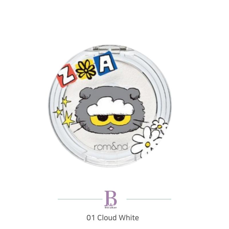 Rom&nd X Zo&Friends Dual Jelly Highlighter 4,5g / 0,16 oz Wolkenweiß