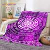 3D Mandala Yoga Flower Bohemia Meditation Nature Soft Flannel Blankets,Throw Blanket Comfortable Blanket for Picnic Beds Bedroom