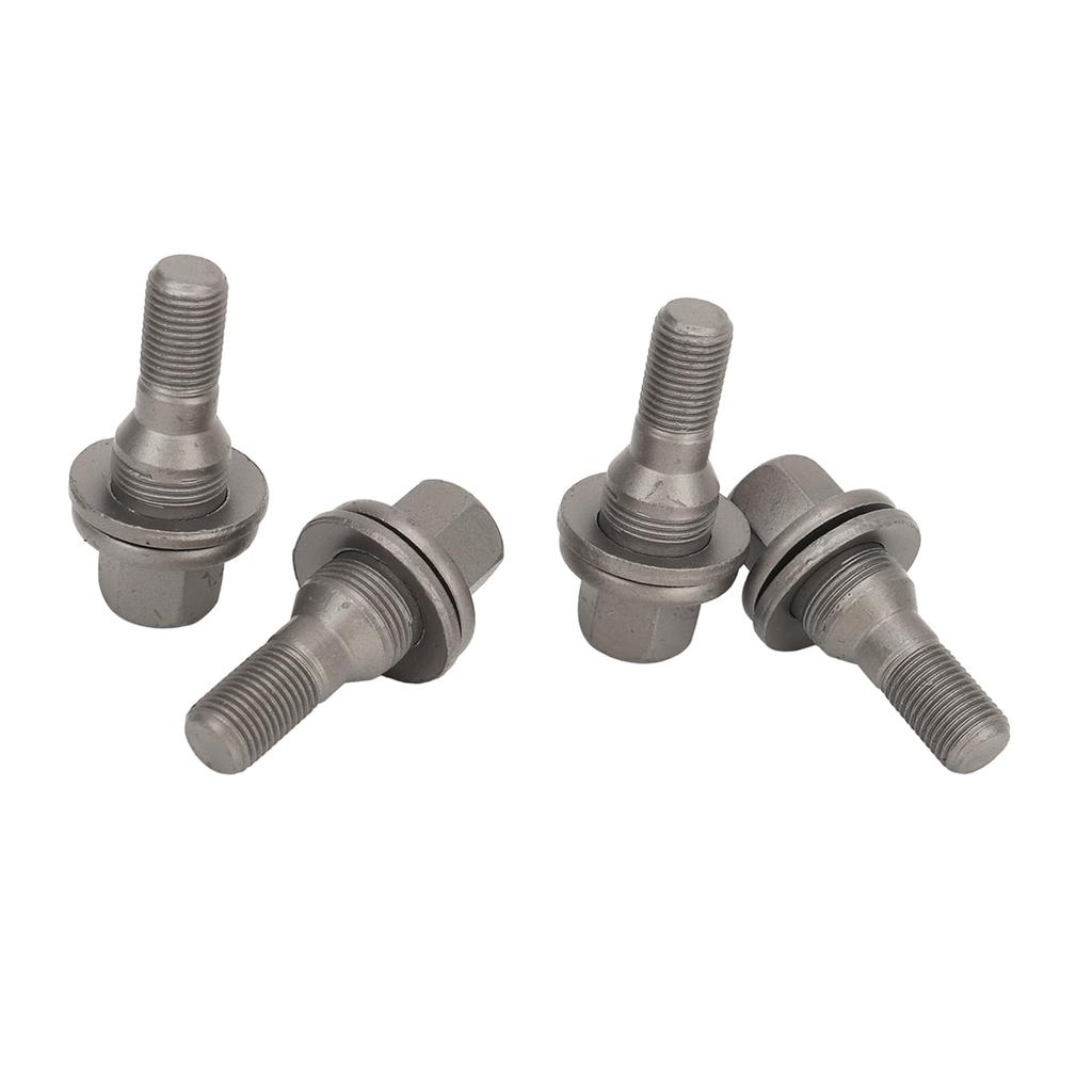 4pcs 17mm Hex Wheel Lug Bolts 003549817 Tire Nuts Studs for Peugeot 206 207 208 308 407, Multi-Functional Home Accessories