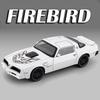 1:32 Firebird Hellcat Model Toy Cars Alloy Diecast Doors Opened Sound Light Shock Absorption Simulation Vehicles for Kids Adults