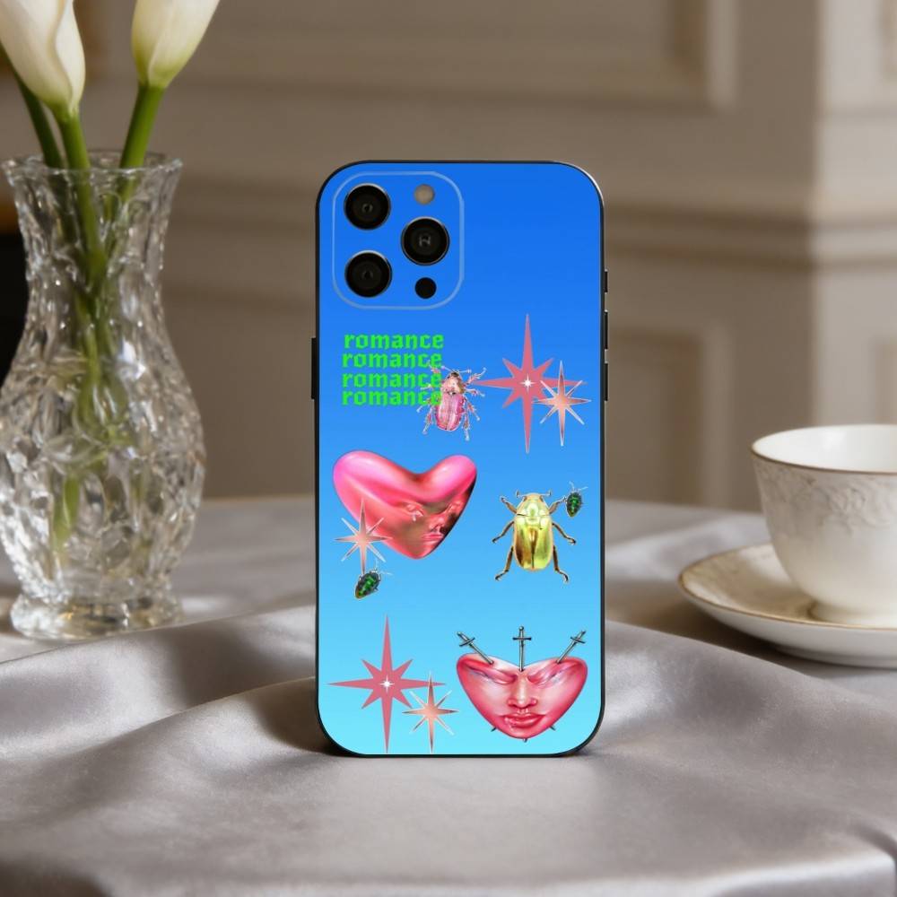 F-Fontaines D-DC R-Romance Phone Case For iPhone 17pro,16,15,14,13,12,11 Plus,Pro Max,XS,Soft Silicone Black Cover