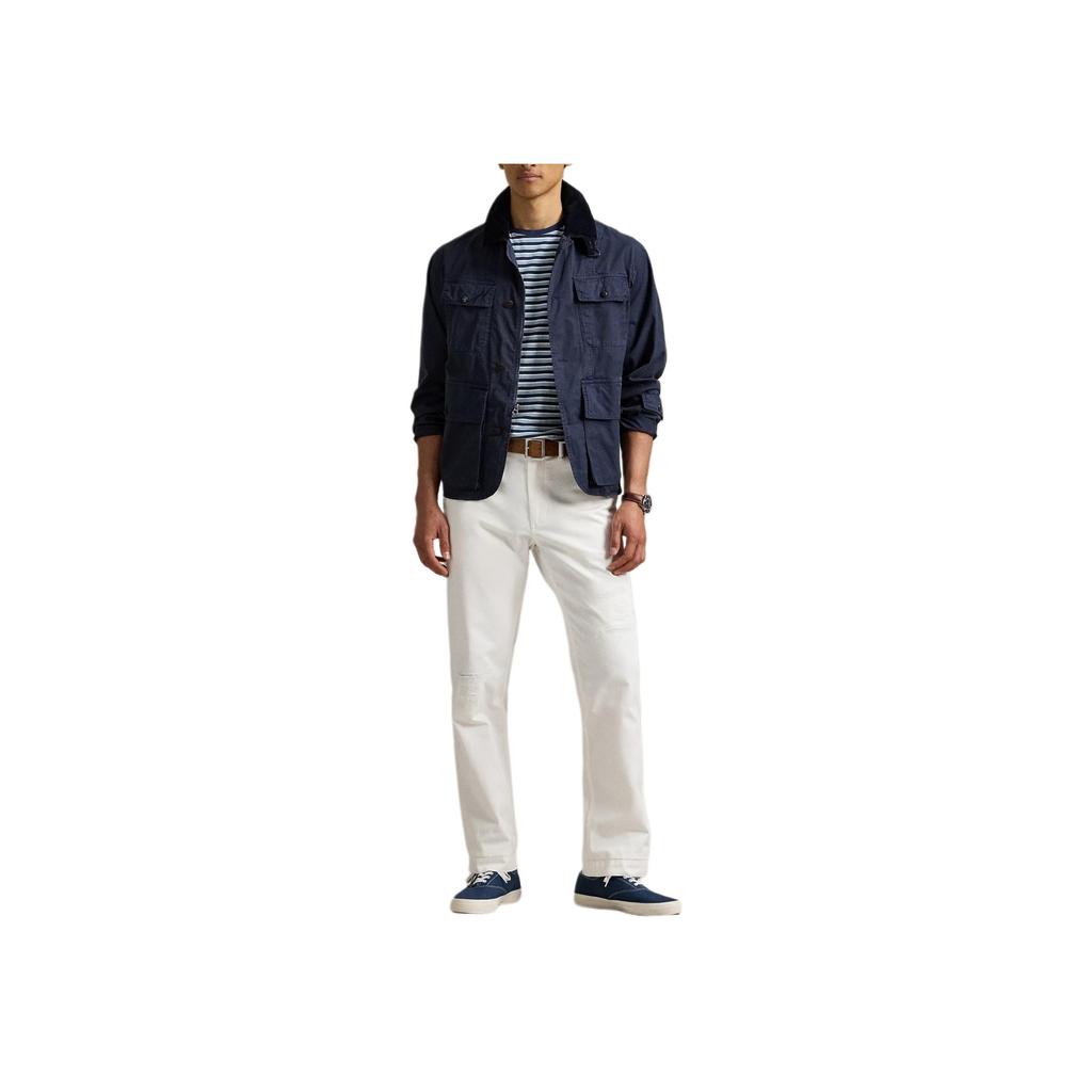 T-shirt a righe girocollo manica corta da uomo Polo Ralph Lauren Top 710964720001