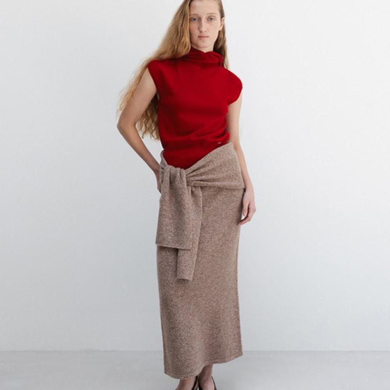 HUG COLLECTION Baby Alpaca Scarf_Bagel