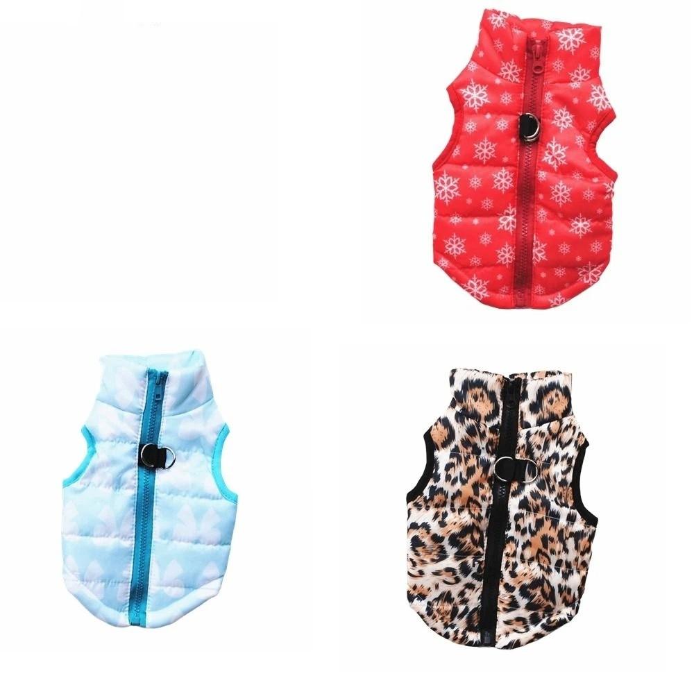 Warm Dog Coat Windproof Dog Vest Pet Costume Puppy Jacket Winter