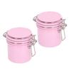 2pcs Eyelash Glue Storage Jar Sealing Buckle Large Capacity Glue Storage Container for Eyelash Extension 200ml
