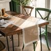 Woven Texture Jute Table Runner Jute Machine Wash or Brush New Burlap Table Runner  Wedding Party
