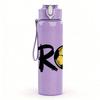 1PC Bro Soccer Ball Sport Letter Print 750ml Color Plastic Sports Water Bottle Leakproof Flip Straw Lid Suitable for Sports Office Home Use