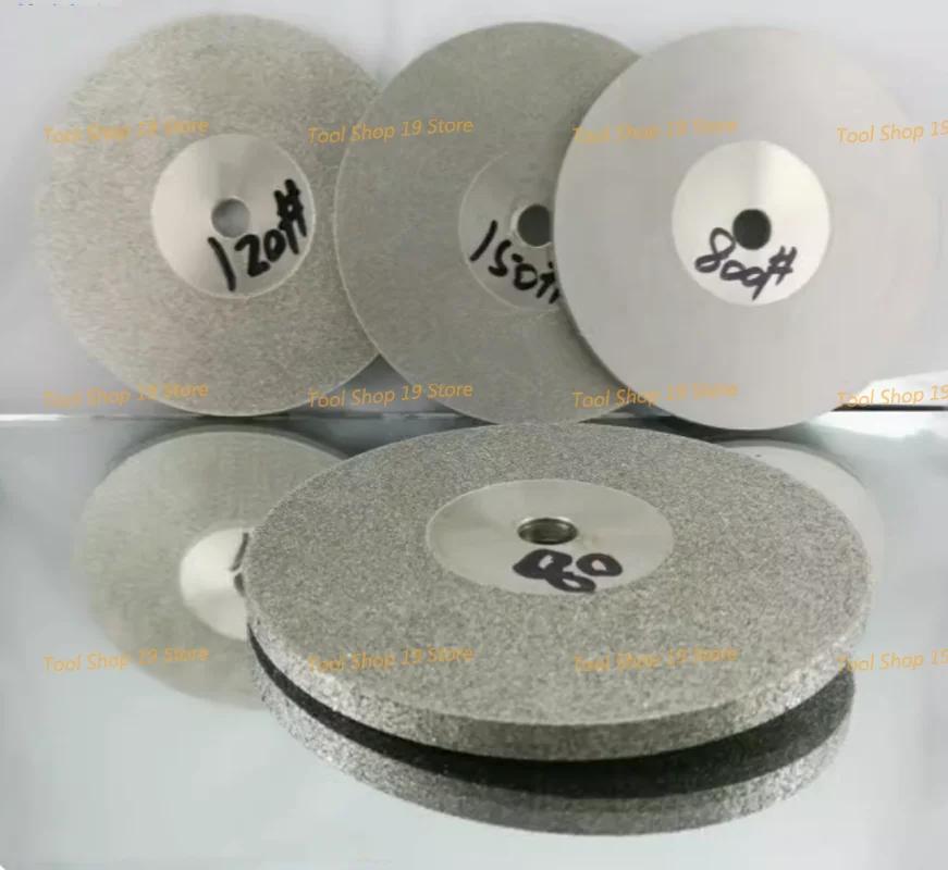 Diamond Disk 45-1000 Grit Lapidary Diamond Grinding Disc Wheel Rotary Rotary Abrasive Tools 100mmx5x10mm