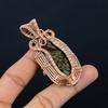 Dragon Blood Jasper 999 Copper Wire Wrapped Pendant, Handmade Gemstone Pendant Jewelry, Gifts For Wife Brand New Pendant