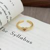 Blind Box Medieval Vintage Retro Love Zir*****Pen Ring Personality Advanced Sense Stacked Ring
