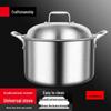 Yingbai 316 Edelstahl tiefer Suppentopf