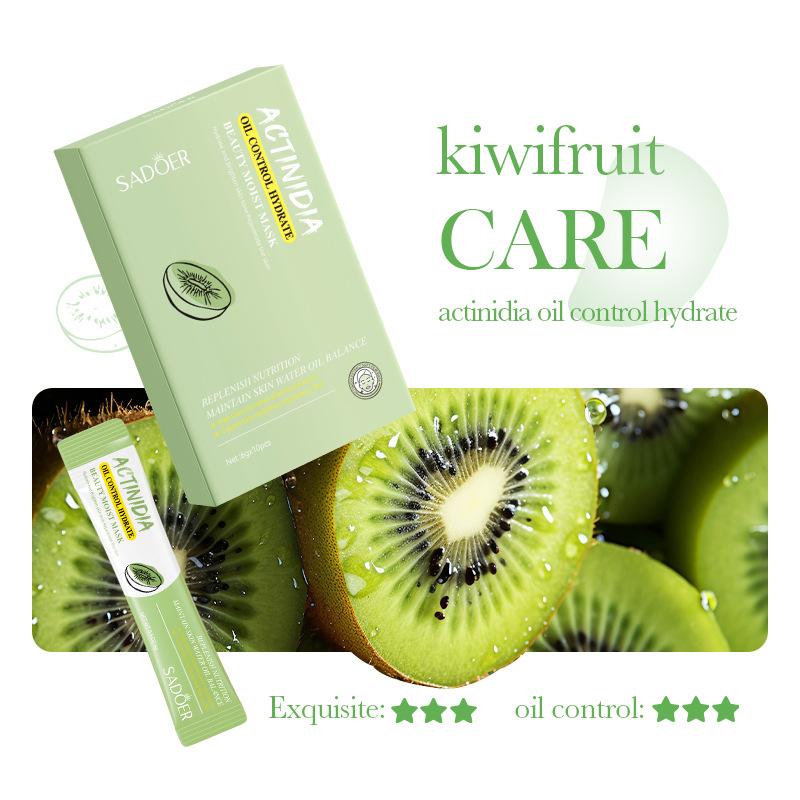 Mud Film Box SADOER Kiwi Hydrating Chamomile Smear Mask Skin Care Products