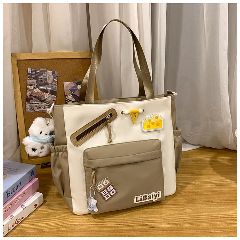 School Bag New High-value College Style Fresh and Sweet Make-up Bag Junior High School Students Lightweight Large-capacity Backpack