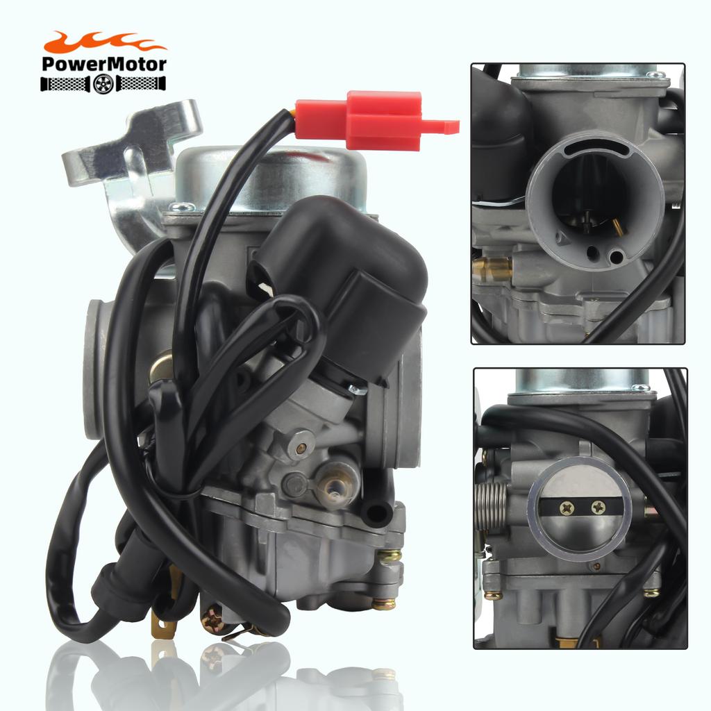 For Honda CN250 CF250 Scooter Carburetor 30mm PD30J Helix 250 GY6 150cc 200cc 250cc Engine Parts Moped Go Kart ATV Quad
