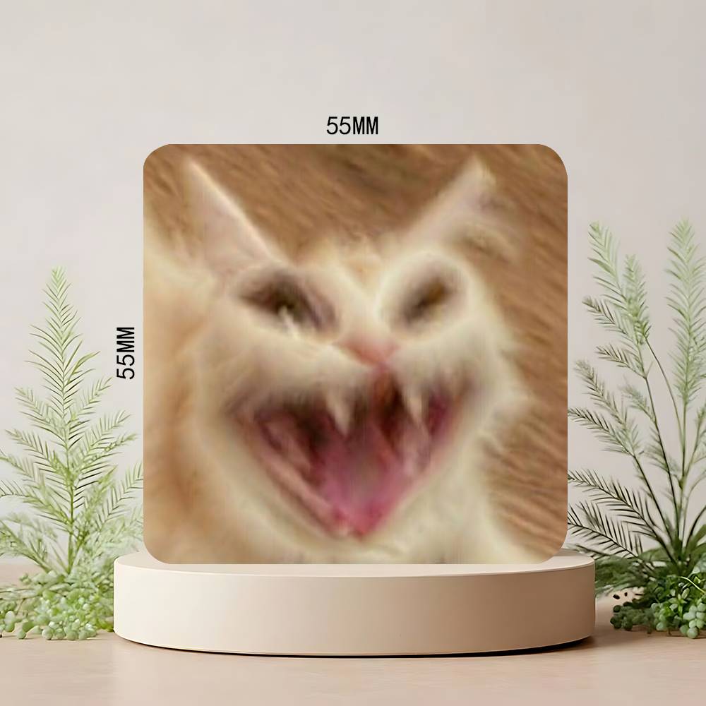 

Funny Cat Memes Refrigerator Magnet Personalized Creative Magnetic Stickers With Magnets