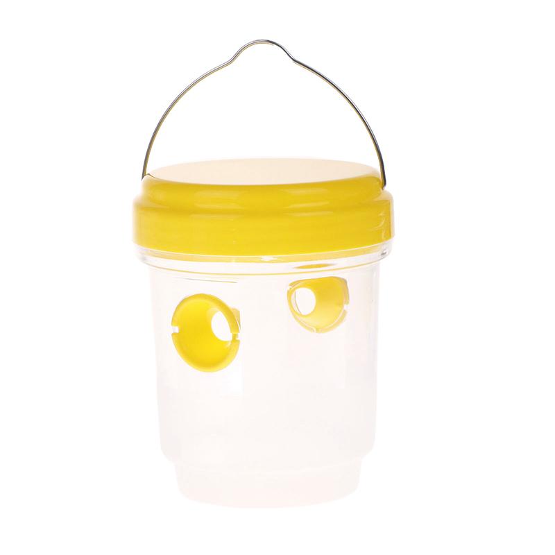 

Ловушка для ос Ловец Многоразовый Портативный Ловец ос Желтые куртки Ловец пчел Для улицы Дома Сада Двора Убийца летающих насекомых жёлтый