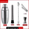 ZISIZ Edelstahl Cocktail Shaker Set