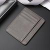 Genuine leather card bag, first layer cowhide card clip, ultra-thin bank credit card cover, multi-card position, and small ID bag.