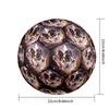 Galaxy Cat Dog Indoor Soccer Ball Size 5 Colorful All Ages Machine Stitched PVC Competition Ready Durable High-Bounce