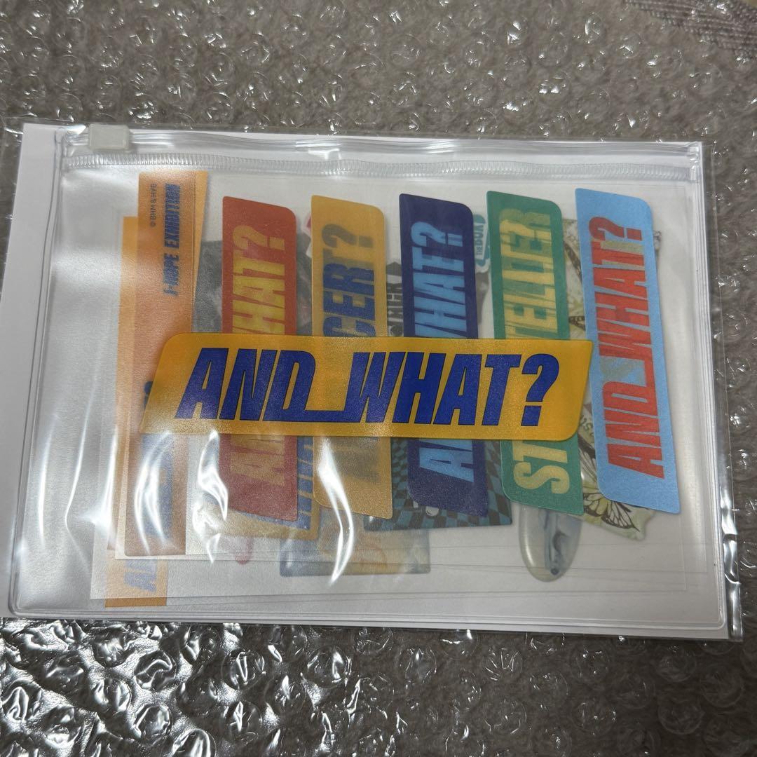 

[USED] J-HOPE BTS Exhibition AND WHAT Sticker J-HOPE