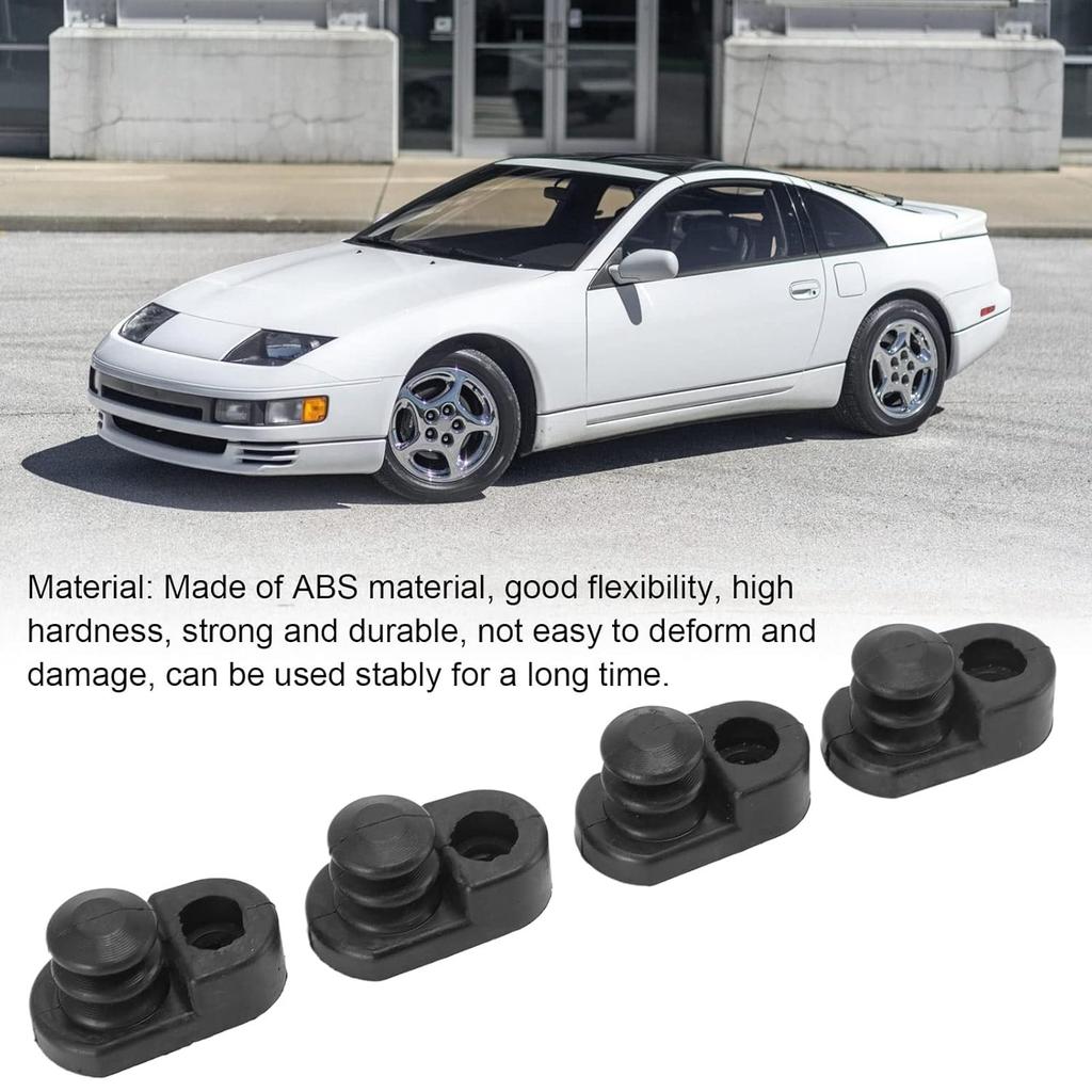 Aramox Door Switch Cap, 4pcs Car Door Switch Cover ABS 2536841L00 253685L300 253686P000 Replacement for Patrol Y60GQ Y61GU