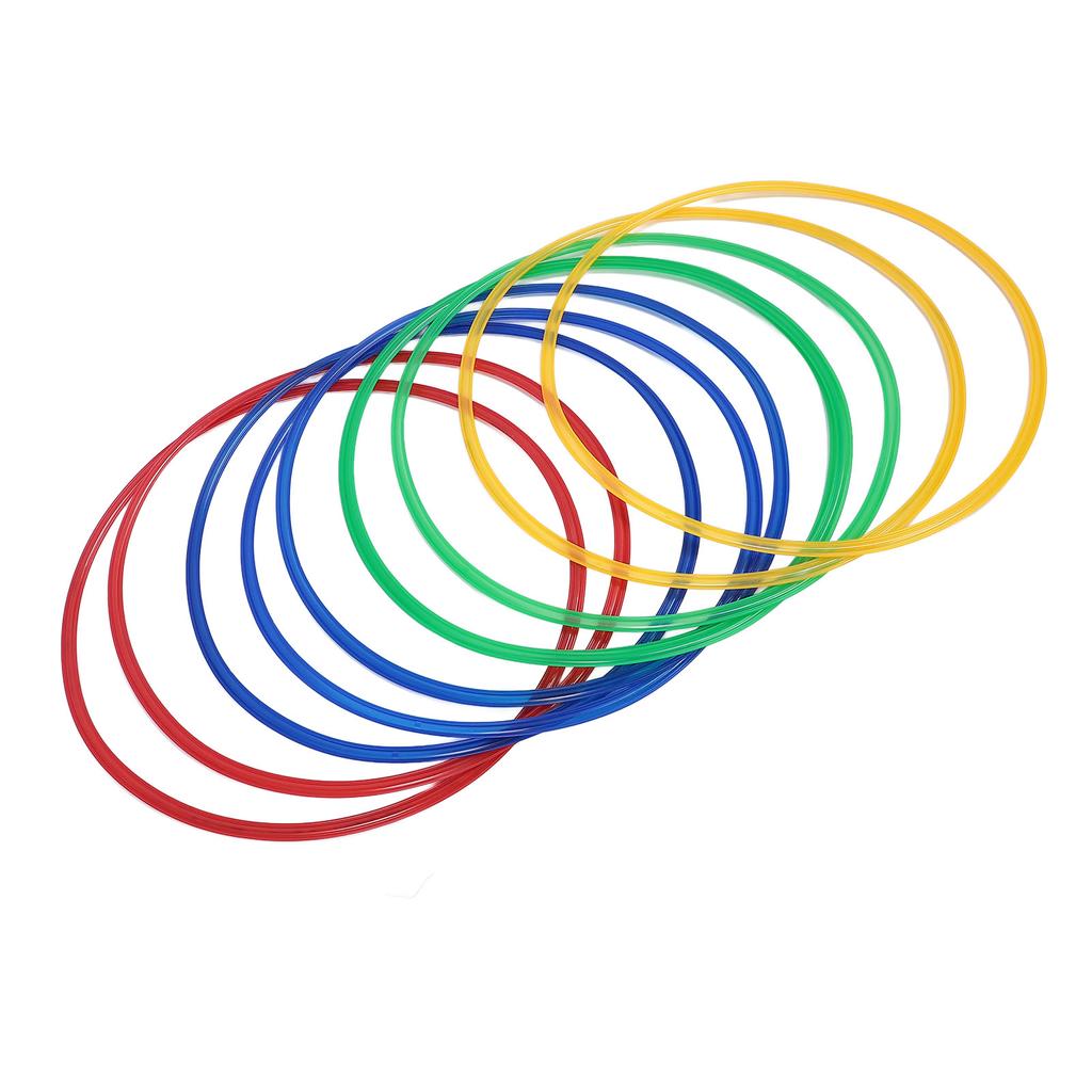 18.9in Sensory Training Hoops Kids Exercise 10pcs Hoop Rings 10pcs Connectors Sensory Training Equip