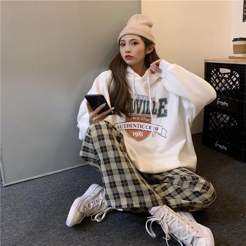 Super Cozy Velvet Oversized Hooded Sweater for Women - Spring, Autumn, Winter Trendy Loose Top