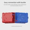 86 Type PVC Fire-Retardant Embedded Junction Box for Switch & Socket 