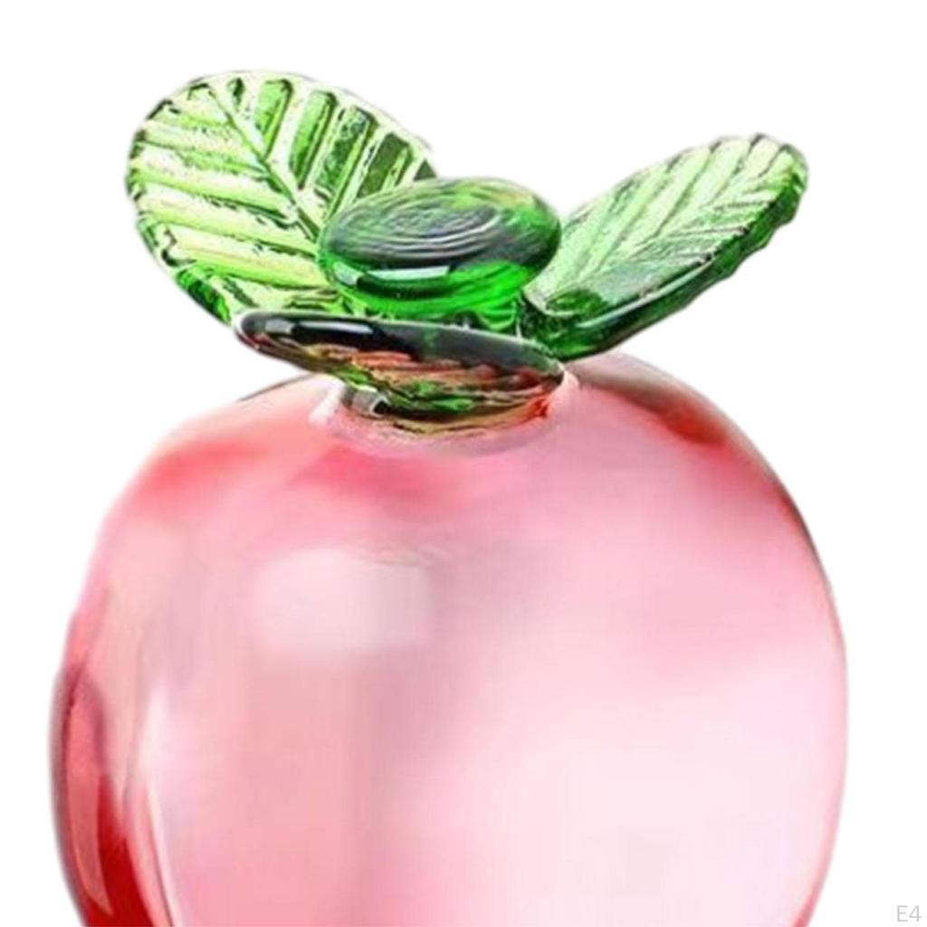 Glas Obst Dekor Kristall Statue Briefbeschwerer Kunst Dekorative Sammlerstücke Ornament Skulptur