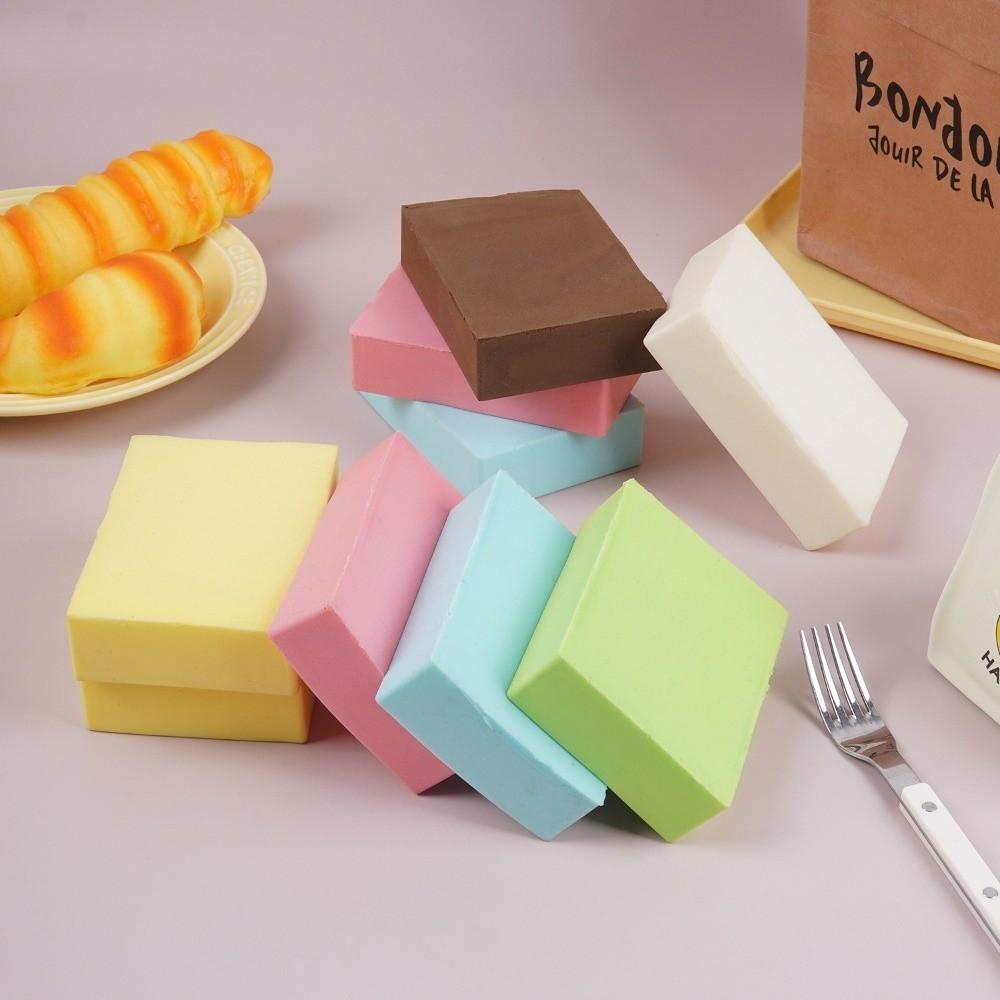 Wet and Soft Simulation Bread Toy Slow Recovery Sticky Bread Toy New Slow Rebound Toy