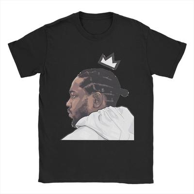 Kendrick Lamars  T Shirt Men 100% Cotton Vintage T-Shirts Round Collar  Tee Shirt Short Sleeve Clothes Unique - Men's Summer ...