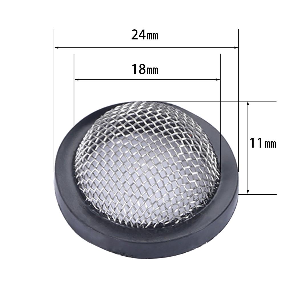 Set 10 Bucăți 1/2" 3/4" Garnitură O-Ring Furtun Garnitură Cauciuc cu Plasă pentru Garnitură Robinet Garnitură Cauciuc Filtre Șaibă Instrument Strecurătoare Chiuvetă